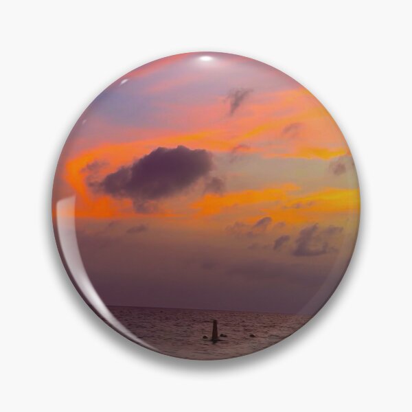 Item preview, Pink Golden Sky Over Ocean designed and sold by Seen.by.Christine.