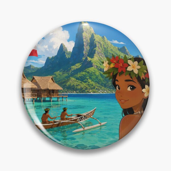 Item preview, Paradise of French Polynesia designed and sold by TerraPost.