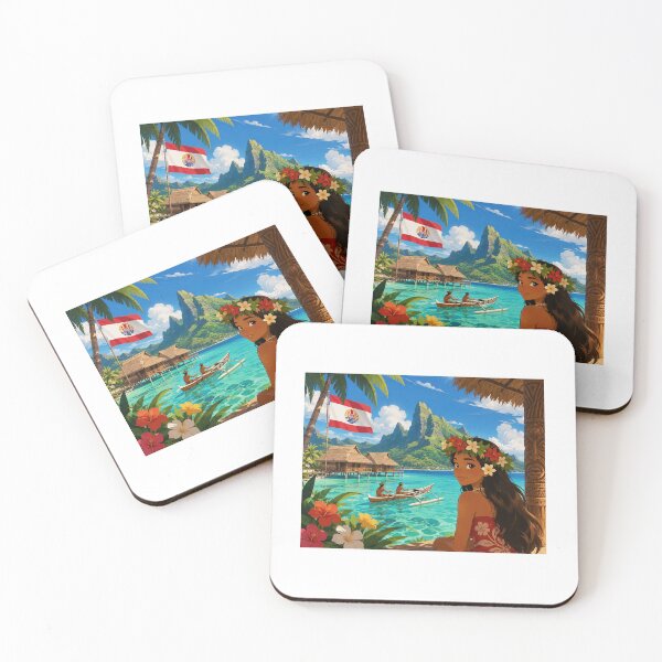Item preview, Paradise of French Polynesia designed and sold by TerraPost.