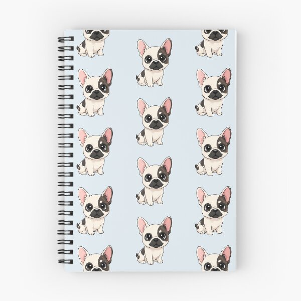 Item preview, Cute Pied French Bulldog Puppy – Adorable Chibi Frenchie designed and sold by FloreDreamStudio.