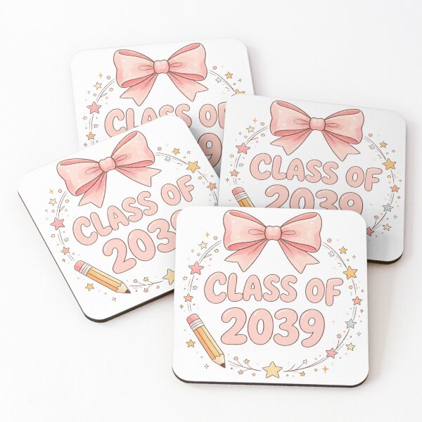 Item preview, Class of 2039 Pink Bow Kindergarten Cute School Girl Design designed and sold by Khokha80.