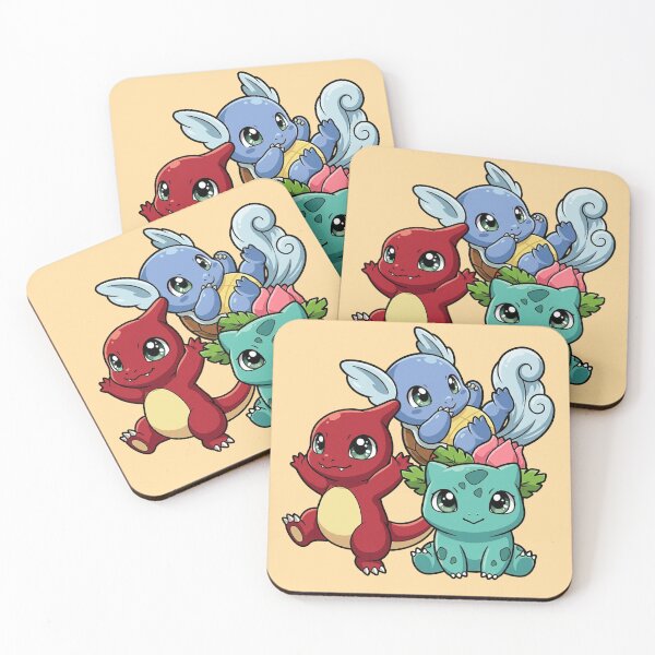 Item preview, Baby gen 1 starter middle evolutions designed and sold by JablesCreates.