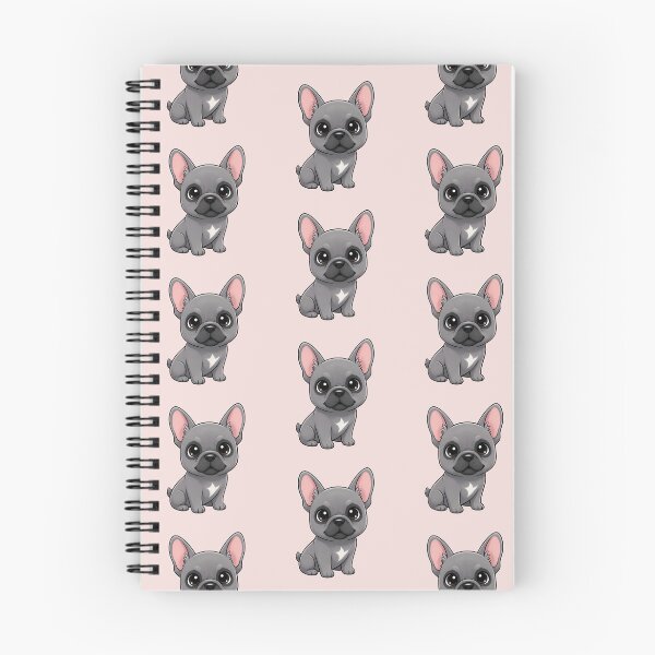 Item preview, Cute Blue French Bulldog Puppy – Adorable Chibi Frenchie designed and sold by FloreDreamStudio.