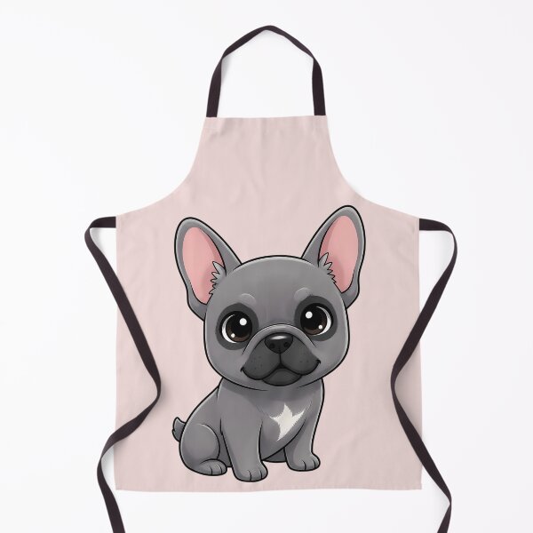 Item preview, Cute Blue French Bulldog Puppy – Adorable Chibi Frenchie designed and sold by FloreDreamStudio.