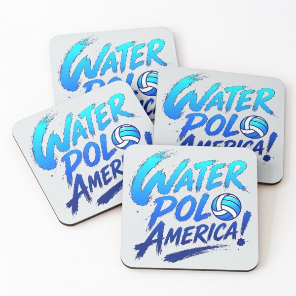 Item preview, Water Polo America! Electric Blue Sports Design designed and sold by The-Drip-Studio.