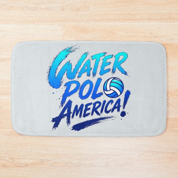 Item preview, Water Polo America! Electric Blue Sports Design designed and sold by The-Drip-Studio.
