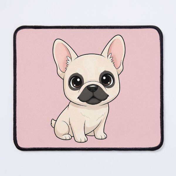 Item preview, Cute Cream French Bulldog Puppy – Adorable Chibi Frenchie designed and sold by FloreDreamStudio.