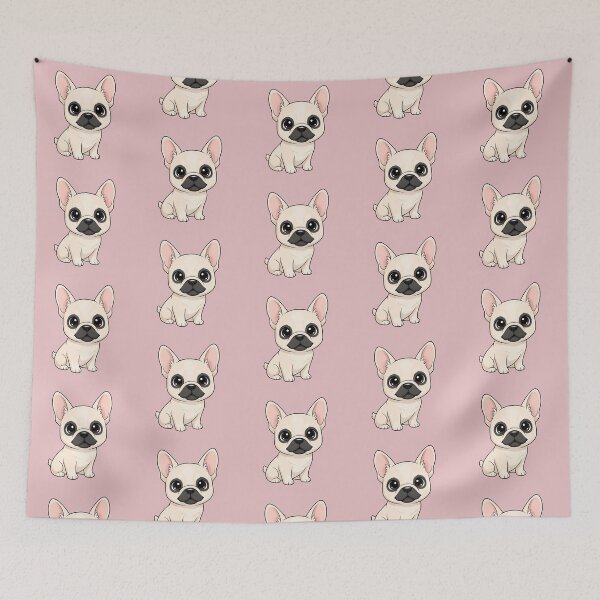 Item preview, Cute Cream French Bulldog Puppy – Adorable Chibi Frenchie designed and sold by FloreDreamStudio.