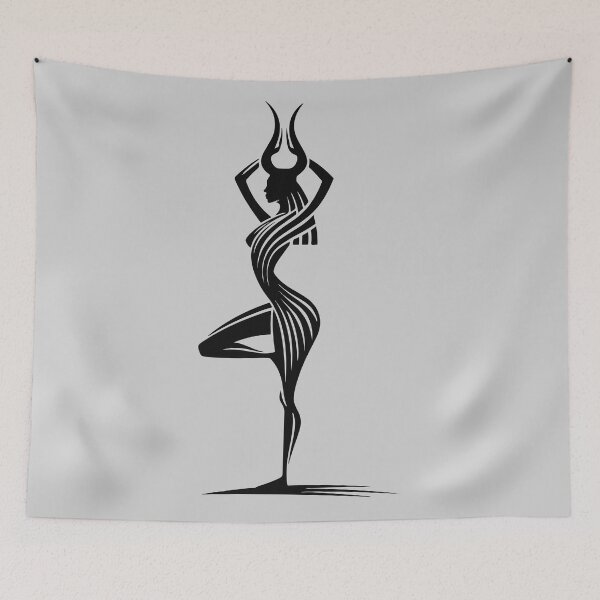 Item preview, Egyptian Goddess Hathor Silhouette designed and sold by ClubVacay.