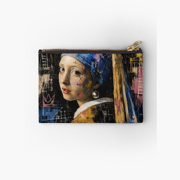 Item preview, Girl with a Pearl Earring – Neo Expressionist Street Art designed and sold by Boreal Apparel.