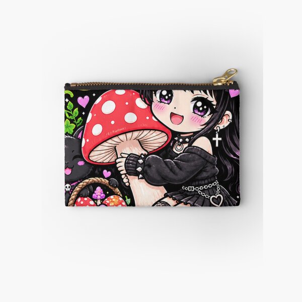 Item preview, Mush Love Goth Girl Sticker designed and sold by AnnekeJordaan.