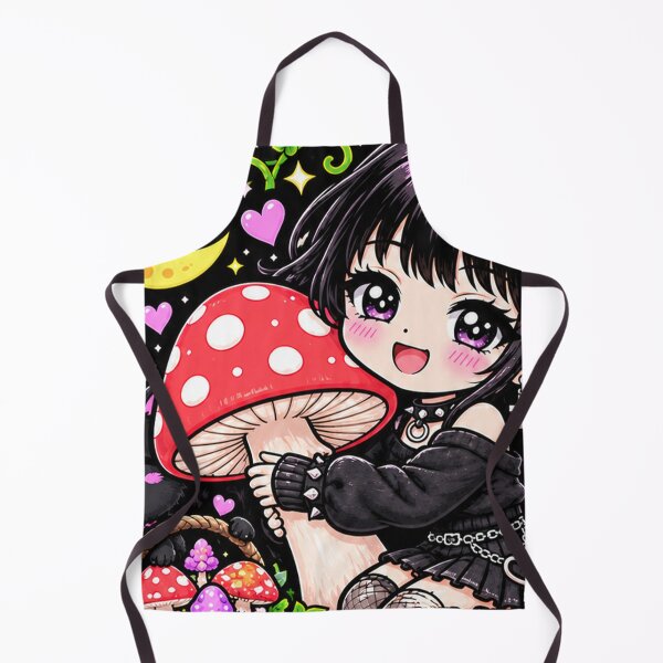 Item preview, Mush Love Goth Girl Sticker designed and sold by AnnekeJordaan.