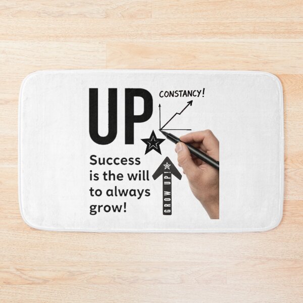 Item preview, Motivational Job Quote For Business about Success and Constancy! designed and sold by Giulivo Store Graphic.