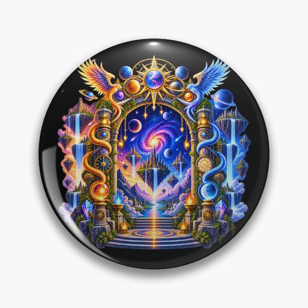 Item preview, Astral Phoenix Portal – Guardians of the Cosmic Realm designed and sold by TroviTutto.
