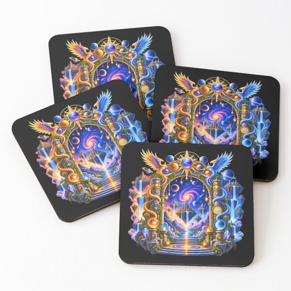 Item preview, Astral Phoenix Portal – Guardians of the Cosmic Realm designed and sold by TroviTutto.