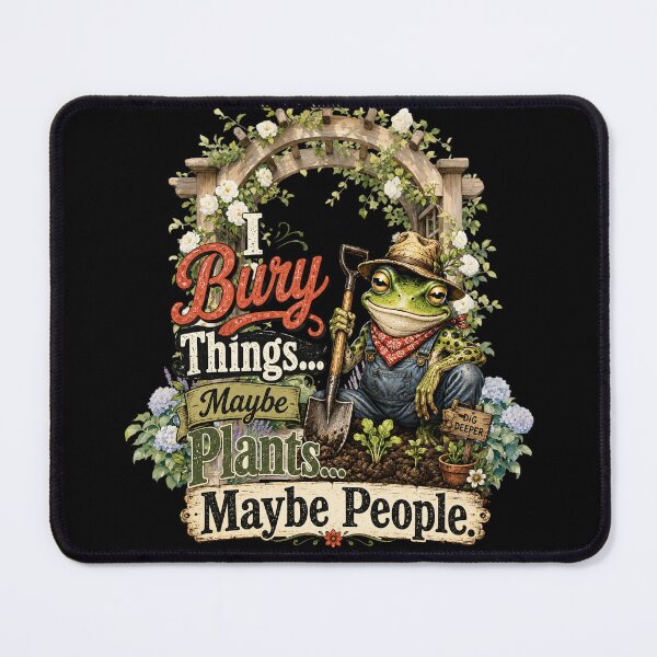 Item preview, I Buy Things Maybe Plants Maybe People Frog designed and sold by Szpaku desart .