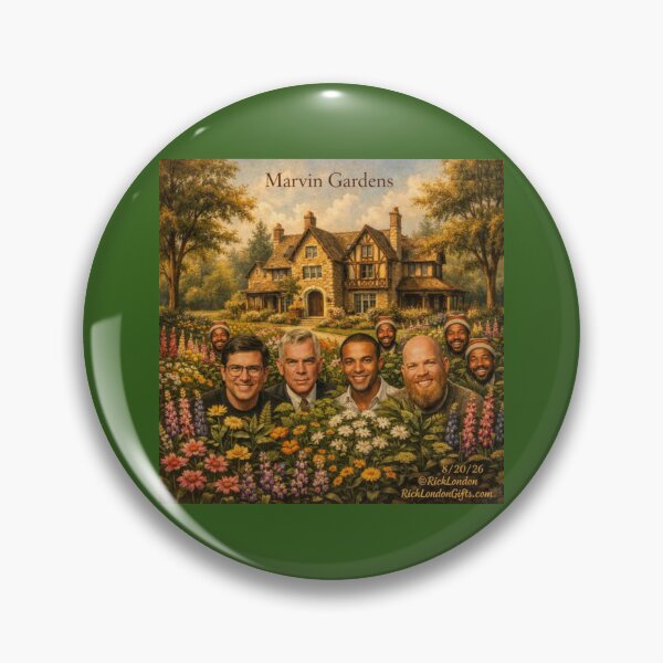 Item preview, Marvin Gardens: The Legendary Marvins Blooming in Rockwell Warmth designed and sold by Rick London Gifts.