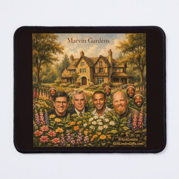 Item preview, Marvin Gardens: The Legendary Marvins Blooming in Rockwell Warmth designed and sold by Rick London Gifts.