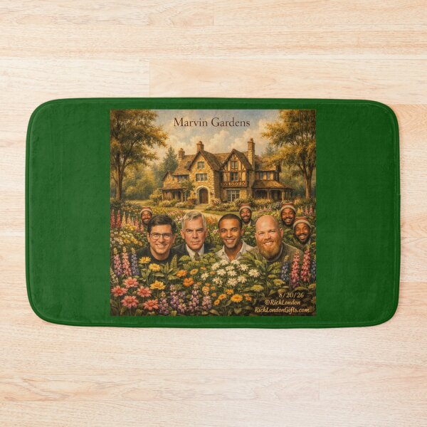 Item preview, Marvin Gardens: The Legendary Marvins Blooming in Rockwell Warmth designed and sold by Rick London Gifts.