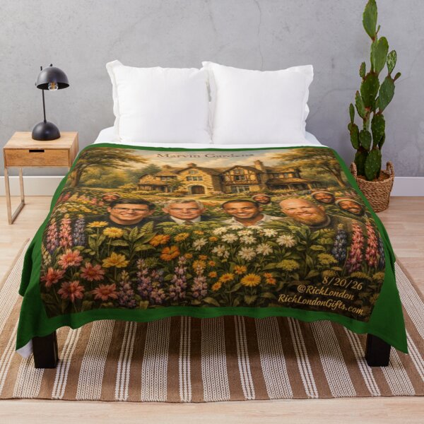 Item preview, Marvin Gardens: The Legendary Marvins Blooming in Rockwell Warmth designed and sold by Rick London Gifts.