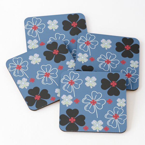 Item preview, Modern print featuring a clover design in vibrant colors designed and sold by Azurart2.