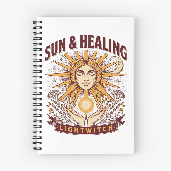 Item preview, Lightwitch Sun and Healing Halloween Design Graphic Tee v1 designed and sold by DarylWelsh2024.