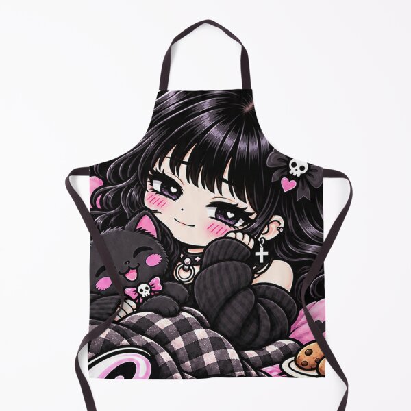 Item preview, Cozy But Cute Goth Girl Sticker designed and sold by AnnekeJordaan.