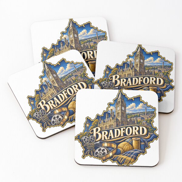 Item preview, Ilustración del patrimonio de la ciudad de Bradford, Inglaterra designed and sold by GraffiCity.