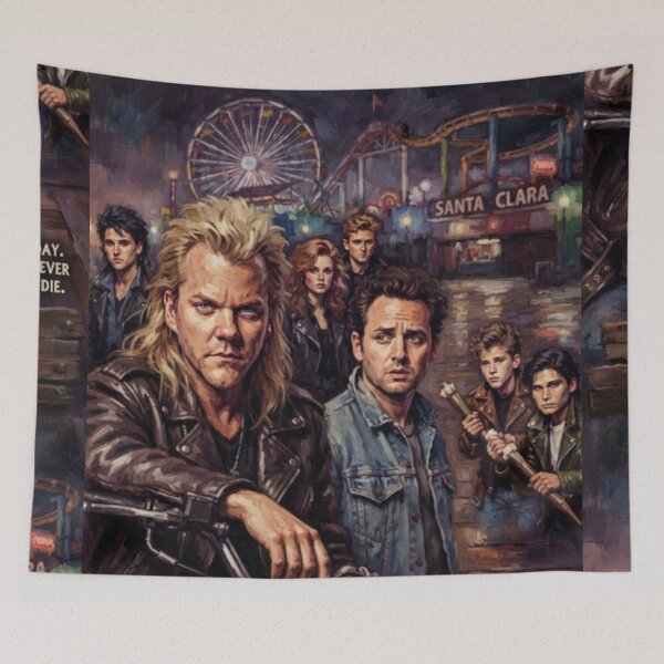 Item preview, The Lost Boys Boardwalk Fine Art Tribute designed and sold by Art's Diner.