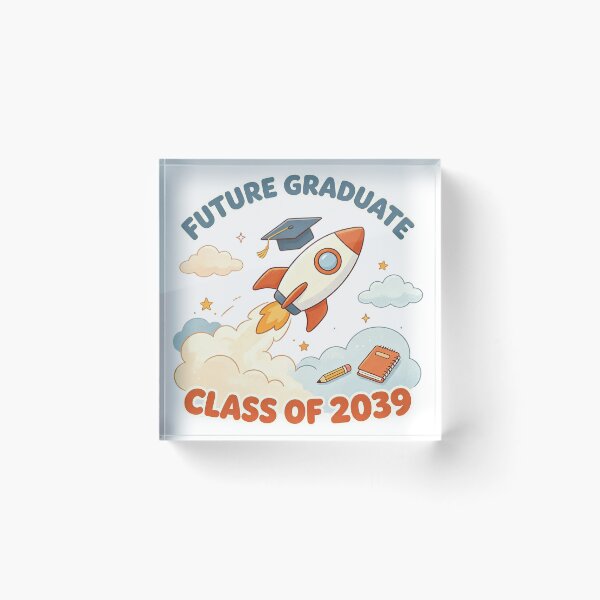 Item preview, Future Graduate Class of 2039 Rocket Space Kindergarten Design   designed and sold by Khokha80.
