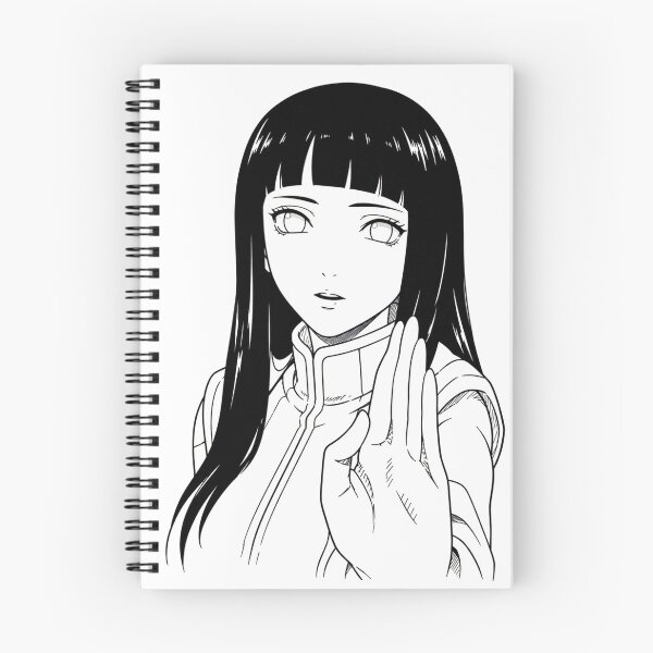 Item preview, Minimalist Hyuga Princess Line Art designed and sold by Zyphero.