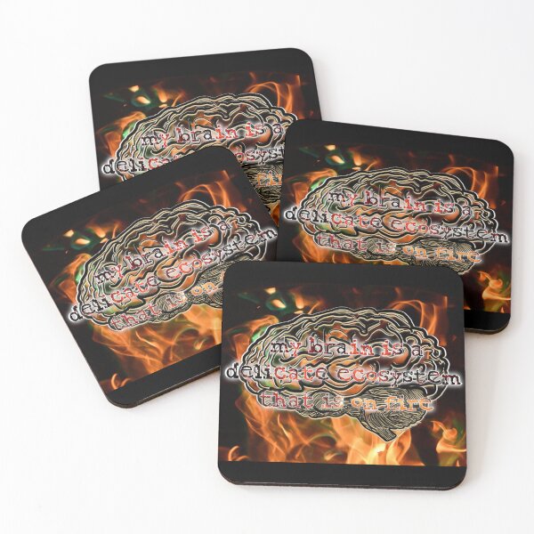 Item preview, My Brain Is a Delicate Ecosystem That Is on Fire – Neurodivergent Humor designed and sold by aadventures.