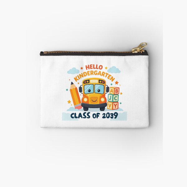 Item preview, Hello Kindergarten Class of 2039 School Bus Kids Design designed and sold by Khokha80.