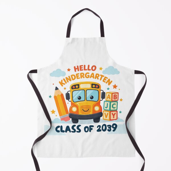 Item preview, Hello Kindergarten Class of 2039 School Bus Kids Design designed and sold by Khokha80.