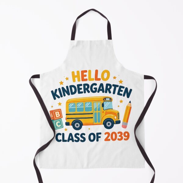 Item preview, Hello Kindergarten Class of 2039 School Bus Kids Design designed and sold by Khokha80.
