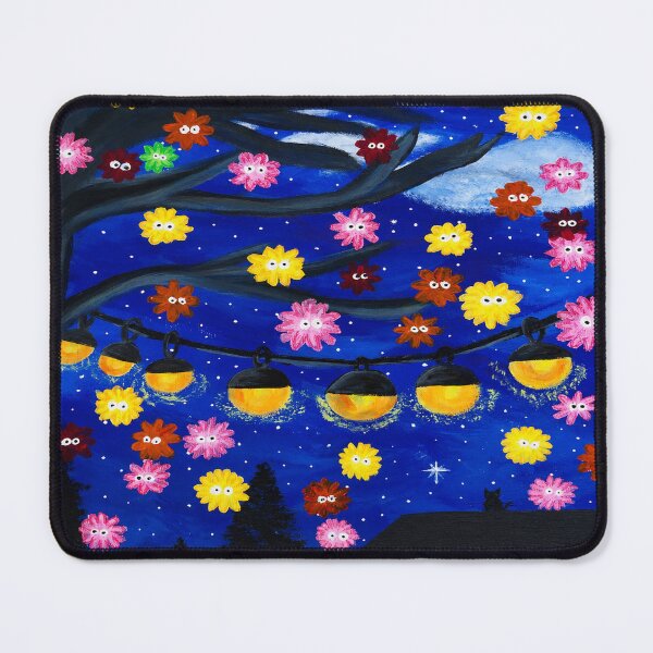 Item preview, Whimsical Soot Sprites Night Painting designed and sold by AnnekeJordaan.