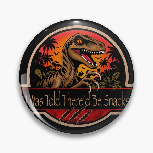 Item preview, Funny Velociraptor Dinosaur, I Was Told There’d Be Snacks Raptor designed and sold by Chelsealuv Krigbaum.
