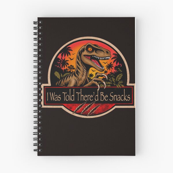 Item preview, Funny Velociraptor Dinosaur, I Was Told There’d Be Snacks Raptor designed and sold by Chelsealuv Krigbaum.