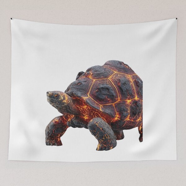 Item preview, Glowing Volcanic Magma Lava Turtle  designed and sold by LC&LCPlatform.