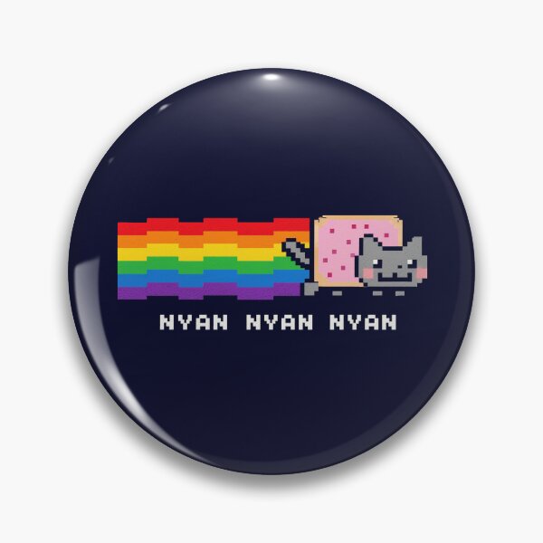 Item preview, Retro Pixel Nyan Cat Rainbow Trail designed and sold by Zyphero.