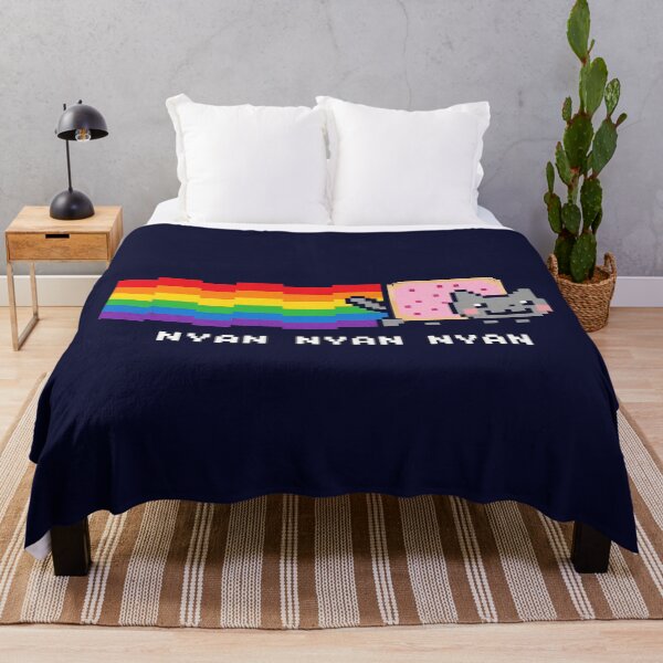 Item preview, Retro Pixel Nyan Cat Rainbow Trail designed and sold by Zyphero.