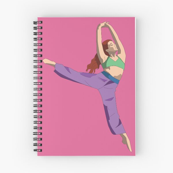 Item preview, Copy of beautiful lyrical dancer illustration designed and sold by clawinyourback.
