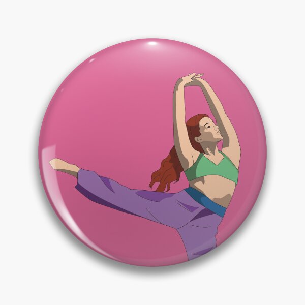 Item preview, Copy of beautiful lyrical dancer illustration designed and sold by clawinyourback.
