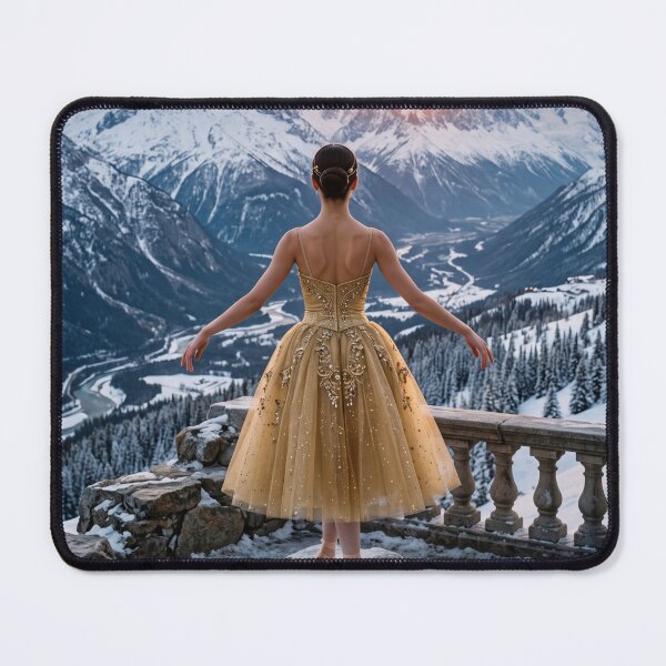 Item preview, ballet dancer in the mountains designed and sold by cutegiftcore.