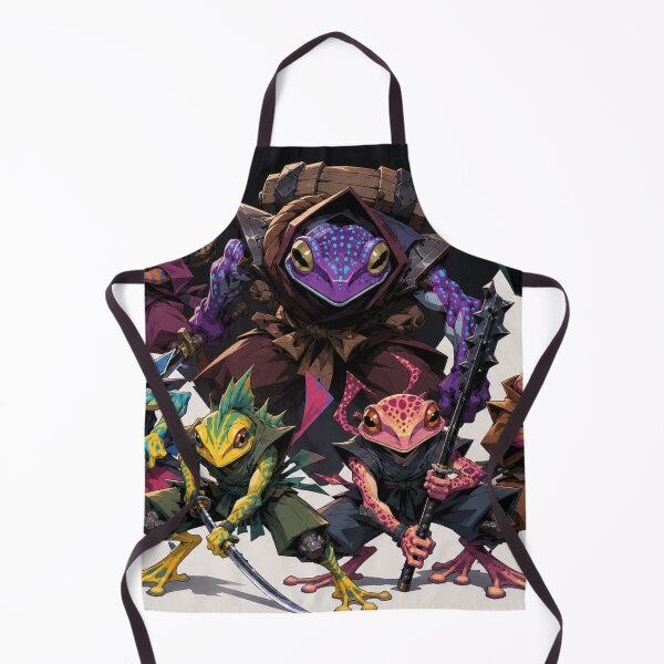 Item preview, Amphibian Ninjas in Neon Visions designed and sold by SabaMirzique.