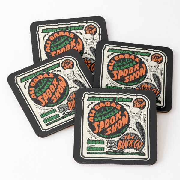 Item preview, Ali Baba’s Spiritualistic Seance & Spook Show Vintage Midnight Movie Pop Art designed and sold by wmxdesign.