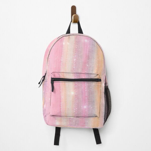 Item preview, Pink Sparkle Pastel wavy stripes designed and sold by SimplebutSweet.