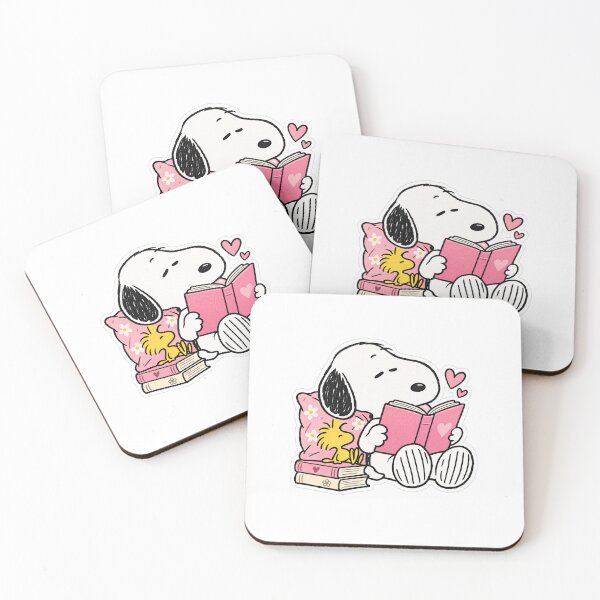 Item preview, snoopy reading book  designed and sold by Jadedoodle.