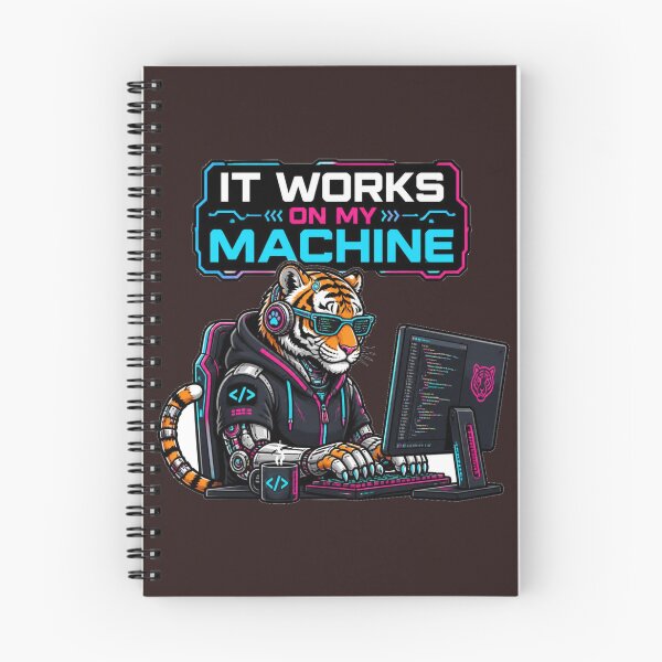 Artikelvorschau, Lustiger Cyberpunk-Tiger-Entwickler – Es funktioniert auf meinem Rechner entworfen und verkauft von MargaretPolanco.