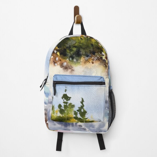 Item preview, Lighthouse on a Pine Covered Cliff Above Crashing Waves designed and sold by sujitS99.